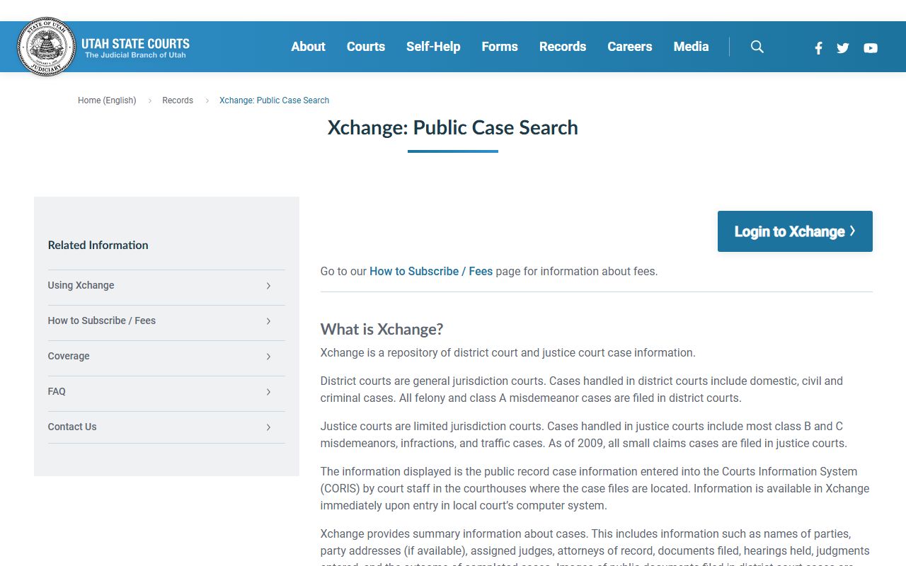 Utah Xchange case lookup for Wayne County court records after jail arrest